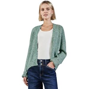 Street One - A253914 - Damesvest - Sunlit Green - Gebreid - Lange Mouwen