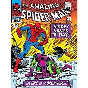 Marvel Comics Spider-Man End of the Green Goblin, 60 x 80 cm, canvasdruk, meerkleurig