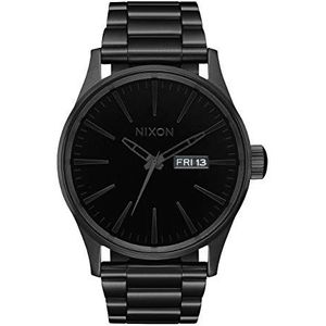 Nixon horloge sentry, All Black/Black, roestvrij staal