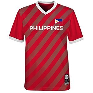FIFA Unisex Officiële 2023 Vrouwen Voetbal Wereldbeker Volwassen Team Shirt, Filippijnen T-Shirt (Pack van 1)