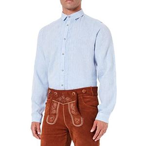 Bergfeuer Fernando overhemd voor heren, lichtblauw, standaard, lichtblauw, M