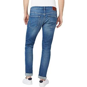 Pepe Jeans heren broek stanley 5pkt, blauw (denim-hm2), 29W / 32L