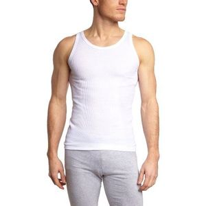 HUBER Club Exclusiv onderhemd voor heren, wit (wit 0500), XXL