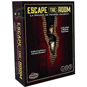 Thinkfun - Escape The Room - Het vervloekte poppenhuis - Escape spel - 3D speelbord - Coöperatief - voor 1 tot 4 spelers vanaf 13 jaar - Ravensburger - 76372 - Franse versie