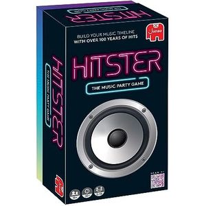 Hitster: The Music Party Bordspel, kaartspel | 2-10 spelers | 300+ iconische muziekhits | Geweldig voor spelavonden, date-avonden en familiespellen | Jumbo | UK Edition)