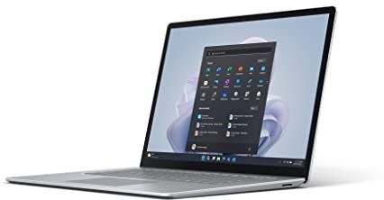 Microsoft Surface Laptop 5 i5-1245U Notebook 34.3 cm (13.5"") Touchscreen Intel® Coreâ„¢ i5 16 GB LPDDR5x-SDRAM 256 GB SSD Wi-Fi 6 (802.11ax) Windows 10 Pro Platinum