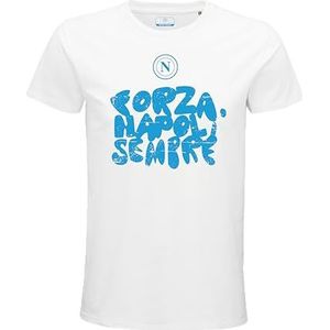 GIL S.R.L. Forza Napoli Sempre T-shirt Unisex - Volwassenen