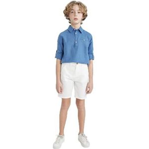 DeFacto jongens shorts, off-white, 5-6 Jaar