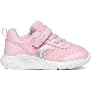 Geox B Sprintye Girl D Sneakers voor meisjes, roze, 27 EU