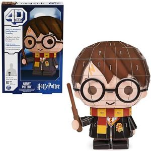 4D BUILD - Harry Potter 3D-puzzel - Harry Potter model - Manga-stijl puzzel - puzzel voor volwassenen - bouwspel om te verzamelen - modelbouw - spel voor kinderen vanaf 12 jaar - willekeurig model
