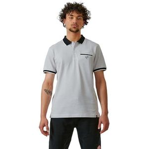 Kaporal, Polo, model Noor, heren, wit, M; regular fit, korte mouwen, polokraag, Wit, M