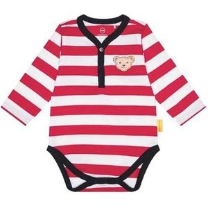 Steiff Baby-jongens body met lange mouwen onderhemd, tango rood, 86