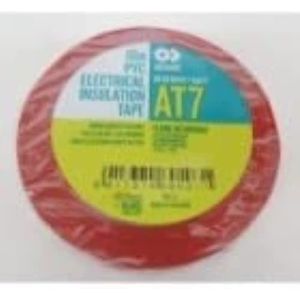 Elektrische tape – isolatieband – duurzaam plakband – kleur – isolatietape – waterdicht – rood – 80111