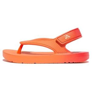 Fitflop Jongen Meisje iQUSHION Kids Peuter Ombre Ergonomische FLIP-Flops, Rood Koraal, 9 UK Kind, Rode koraal