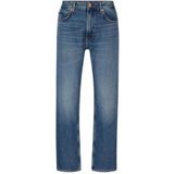HUGO - Jeans - Blue - Denim - Rechte Pijpen - Normale Taillehoogte