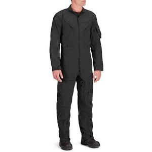 Propper Men's Poly Cotton Twill 27/P Flyers Coverall, Black, 3X-Large