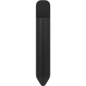 MoKo Pencil Case Holder Sticker Fit Apple Pencil 1st/2nd Generation, Elastic Pencil Pouch PU Leather Adhesive Sleeve Fit iPad 9th/8th Gen, iPad Air 4, iPad Pro 11&12.9, iPad Mini 6, Black