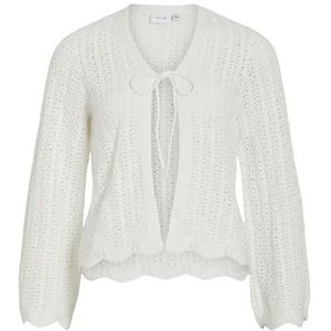 Vinoi L/S String Knit Cardigan, wit (snow white), L