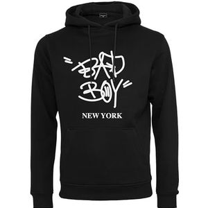 Mister Tee Heren Bad Boy New York Hoodie Hooded Sweatshirt, Zwart, XXL
