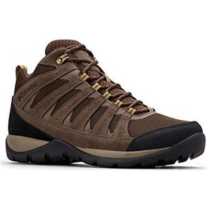 Columbia Redmond V2 Mid waterdichte wandelschoen voor heren, cordovan baker, 44 EU Large