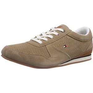 Tommy Hilfiger SANNE 11B Low-Top Sneakers voor dames, Beige Zand 102, 41 EU