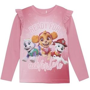 MINYMO T-shirt met lange mouwen en Paw Patrol-opdruk, roze, 92 cm