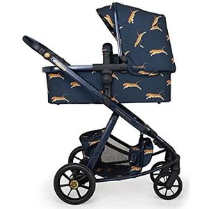 Cosatto Giggle Quad Pram, Pushchair, Seat Unit & Accessory Pack - From Birth to 20kg, Raincover, Footmuff & Bag, On The Prowl