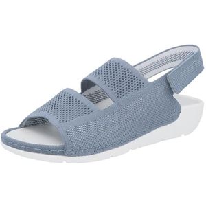 Berkemann Lavanda sleehak, lichtdenim/wit, 37,5 EU, lichtdenim wit, 37.5 EU