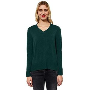 Street One Dames A301962 gebreide trui, Beryl Green Melange, 36, Beryl Green Melange, 36