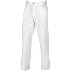 BP 1643 558 unisex broek van duurzaam gemengd weefsel wit, maat Ss