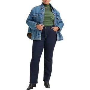 Levi's dames Plus Size 724™ High Rise Straight, Blue Wave Rinse, 16 S