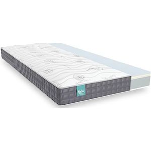 Don Descanso -Matras voor bednestjes, 67 x 180 cm, visco-elastische matras met aloë vera stretchstof en ademend 3D-weefsel aan de zijkant. Hoogte: +/- 17 cm, gemiddelde tot hoge sterkte, omkeerbaar