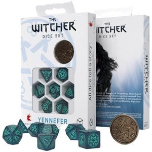 Q-Workshop QWOWYE3W The Witcher Dice Set: Yennefer - Sorceress Supreme (7)