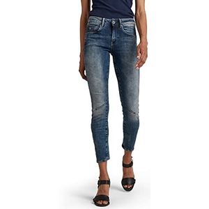 G-STAR RAW Arc 3D Mid Rise Skinny Fit Jeans voor dames, blauw (Medium Aged 8968-071), 30W x 32L