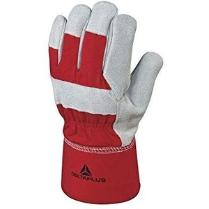 Delta Plus Leren handschoenen - Koude handschoen leer korst lederen voering 3 modules bruin 10