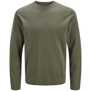 JACK & JONES Jprblamilano Spring Knit Crew Neck voor heren, Tea Leaf, M
