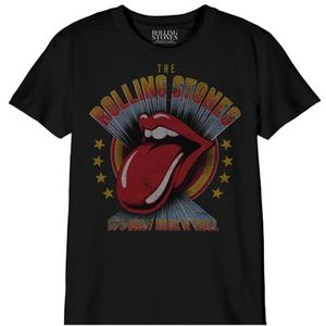 The Rolling Stone 'It's Only Rock N' Roll Unisex T-shirt voor kinderen, referentie: BOROLLITS002, zwart, maat 12 jaar, Zwart, 12 Jaren