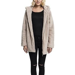 Urban Classics Sherpa damesjas, verkrijgbaar in vele verschillende kleuren, maten XS tot 5XL, zand, L