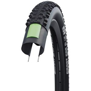 Schwalbe Unisex - volwassenen Smart Sam Plus fietsbanden, zwart reflex, 27,5 x 210/54-584