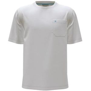 Chest Pocket Jersey T-shirt, wit 0006, L