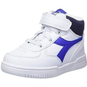 Diadora Raptor Mid TD, gymschoenen, wit/surf The Web/Peacoat, 23,5 EU, Wht Surf The Web Peacoat