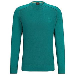 BOSS Kesom Knitted Sweatshirt voor heren, Dark Green303, S