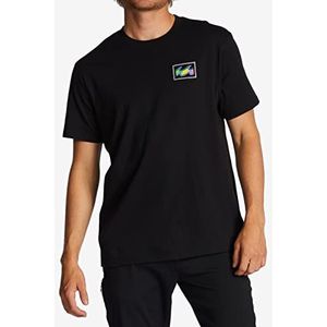 Quiksilver Crayon Wave Ss Shirt Heren, Hemd Heren, Blouse voor Heren, Verpakking van 1 Stuks