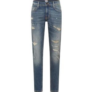 MUSTANG Herenjeans stijl Oregon Slim, blauw, 28W x 32L