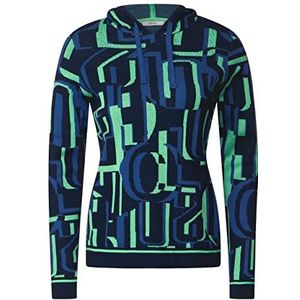 Cecil Hoodie voor dames, blauw (deep blue), M