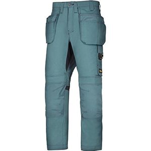 Snickers Workwear Allroundwork werkbroek met holsterzakken, 1 stuk, 62, petrol, 62015151062
