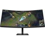 HP OMEN 34 inch WQHD 180Hz Curved Gaming Monitor - 34c G2 computer monitor 86,4 cm (34") 3440 x 1440 Pixels Wide Quad HD LCD Zwart