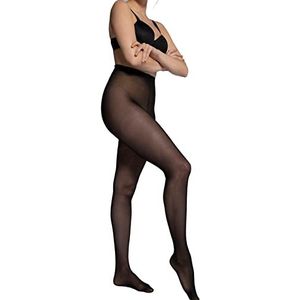 Ulla Popken - Essentiële Panty - Zwart - Ondoorzichtig - 40 den