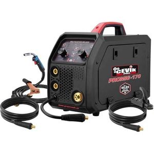 Cevik - PRO CE-PROMIG170 - Inverteruitrusting - 3-in-1 MIG/TIG/MMA160