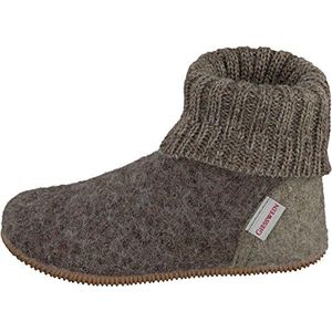 Giesswein Wildpoldsried Kids Uniseks-kind Hoge Pantoffels, Taupe, 29 EU